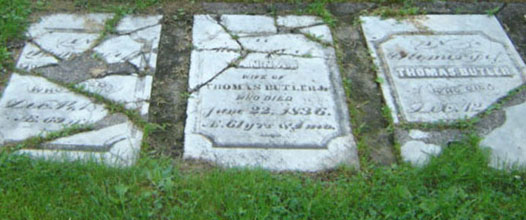 gravestones
