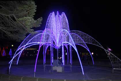 lights in queen victoria park